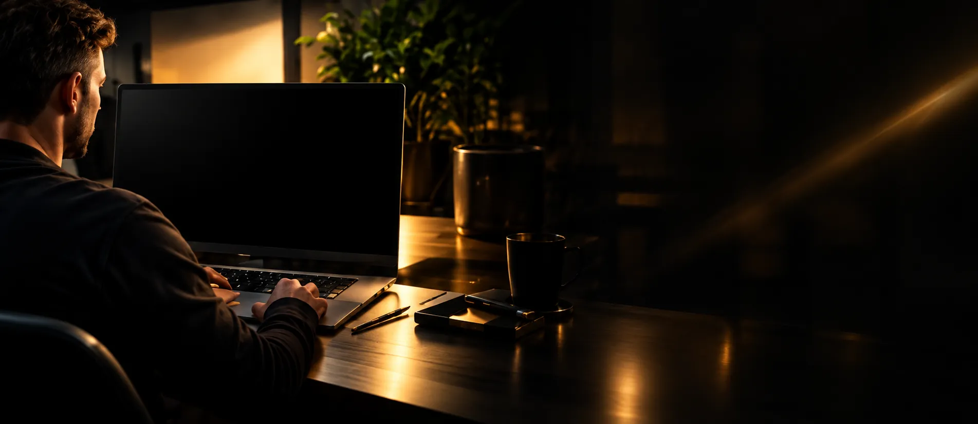 Persona trabajando en su portátil con OptiDo AI