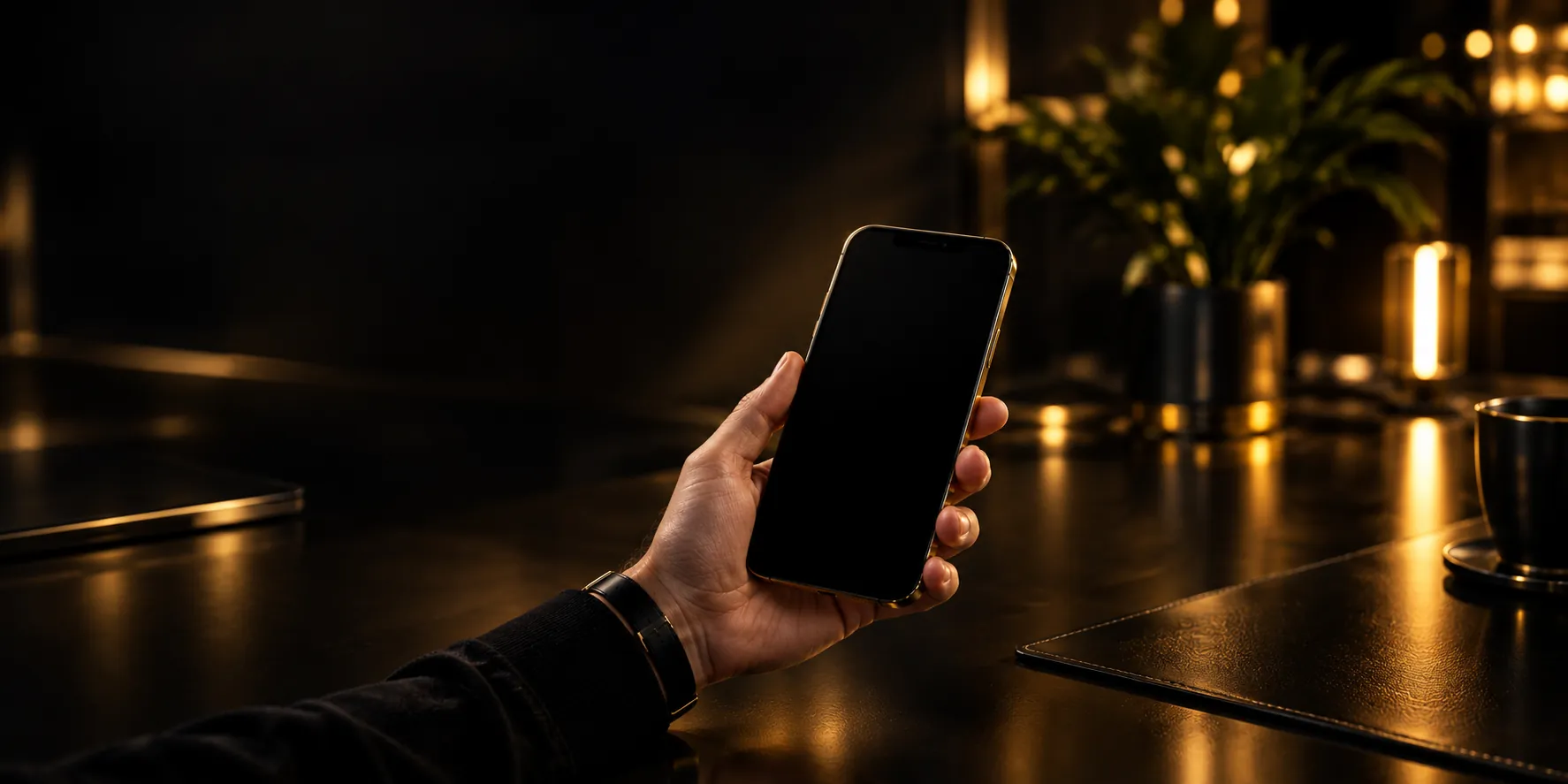 Mano sosteniendo un celular con OptiDo AI